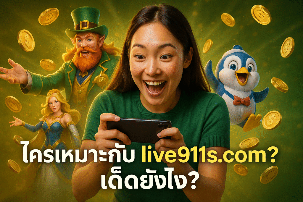 ใครเหมาะกับ live911s.com? เด็ดยังไง?