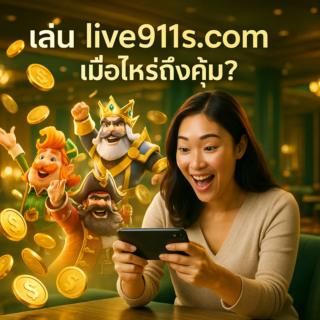 เล่น live911s.com เมื่อไหร่ถึงคุ้ม?