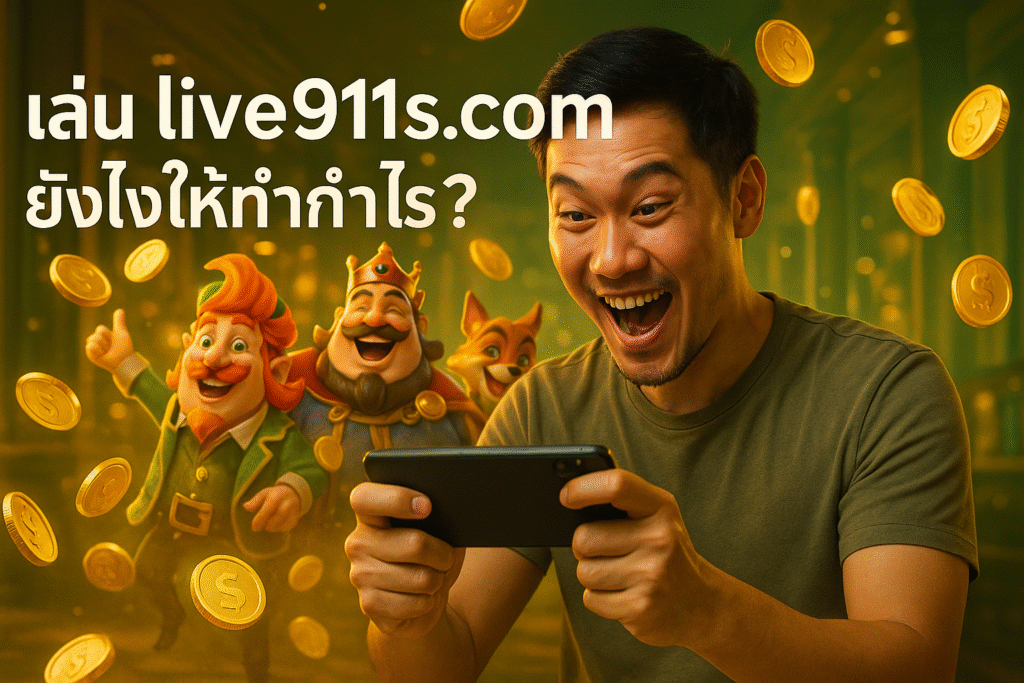 เล่น live911s.com ยังไงให้ทำกำไร?