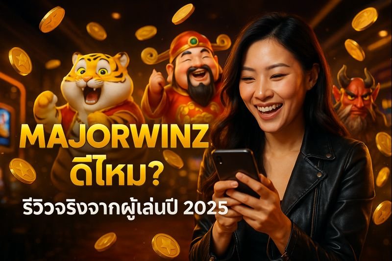 MAJORWINZ ดีไหม? รีวิวจริงจากผู้เล่นปี 2025