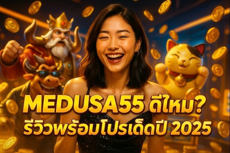 MEDUSA55 ดีไหม? รีวิวพร้อมโปรเด็ดปี 2025